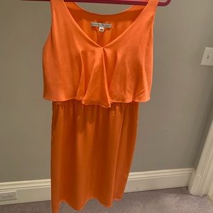 Amanda Uprichard Silk Coral Dress XS
